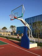 荊州移動箱式籃球架完工(gōng) 